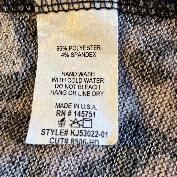 🖤 peach Love Leopard Print Cardigan Sz M - Picture 6 of 8